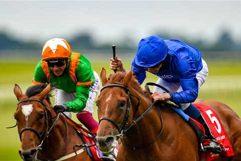 Frankie Dettori jokes ‘I hate you’ to fellow jockey William Buick in hilarious video after Irish..