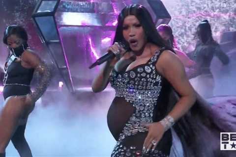 Cardi B reveals she’s PREGNANT with baby number two with husband Offset in NAKED bump post &amp;..