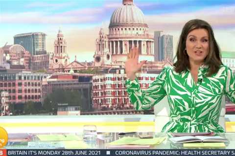 Susanna Reid abandoned AGAIN as Martin Lewis ‘goes missing’ as she takes a swipe at Piers Morgan..