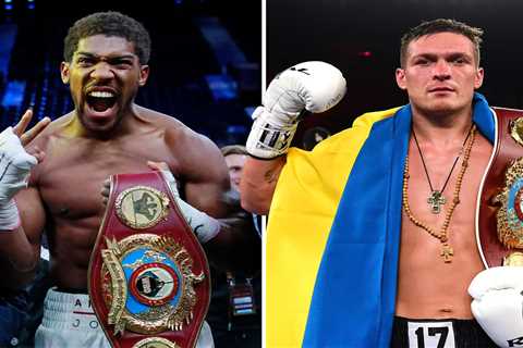 Anthony Joshua vs Oleksandr Usyk date: Live stream, TV channel, UK start time, venue for world..