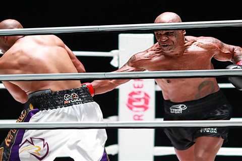 Mike Tyson faces Triller lawsuit over failed Evander Holyfield fight after £18m Roy Jones Jr..