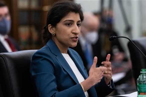 Amazon says the new F.T.C. chair, Lina Khan, should recuse herself from investigations.