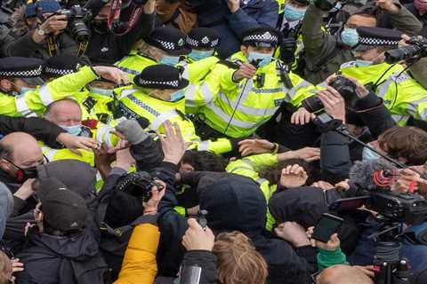 After thugs attacked Chris Whitty, we ask why the mob rule when police are paid to guard our freedom