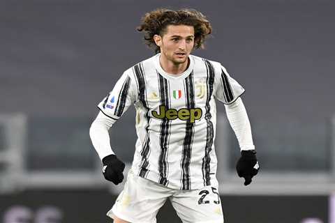 Man Utd sent scout to watch Juventus star Adrien Rabiot in France’s shock Euro 2020 defeat to..