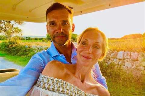 Ukraine boss Andriy Shevchenko’s wife Kristen is an ex-American model, who posed with the..