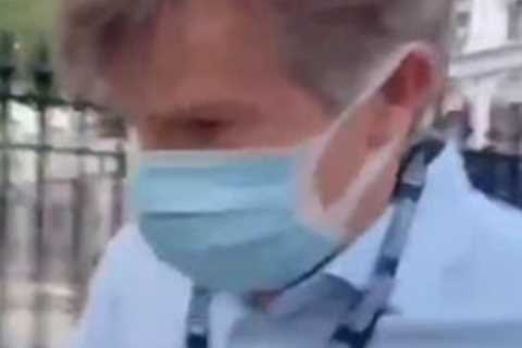 Man, 38, becomes third protester to be charged after BBC journalist Nicholas Watt ‘hounded’ during..