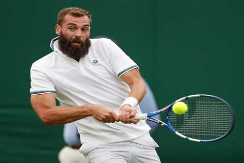 Wimbledon 2021: Benoit Paire warned for ‘NOT TRYING’ in first-round loss as fan shouts ‘you’re..