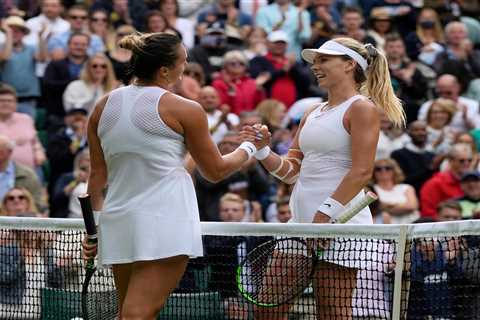 Wimbledon 2021: Brit ace Katie Boulter loses three-set thriller at the hands of No2 seed Aryna..