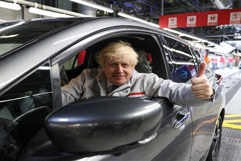 Boris Johnson hails jobs bonanza after Nissan’s £1billion electric car deal