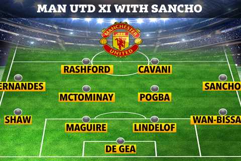 Three ways Man Utd may line up after Jadon Sancho transfer deal including gung-ho set-up with two..