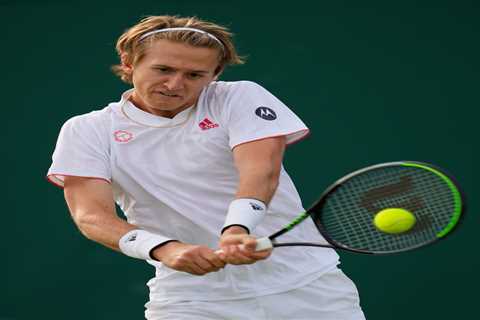 Dan Evans faces sporting family dynasty at Wimbledon with Sebastian Korda son of tennis champ Petr..