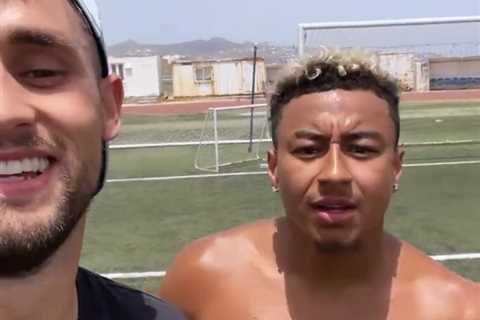 Watch Jesse Lingard train with ex-Man Utd pal Adnan Januzaj in Mykonos as England ace waits to find ..