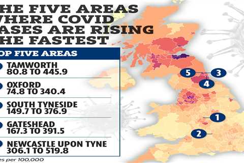 New North East Covid hotspot emerges – is your home on the list?