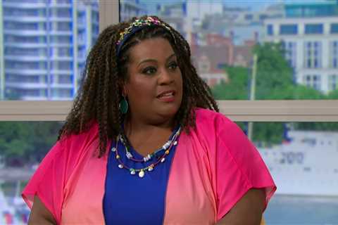 Alison Hammond reveals hospital dash with a suspected blood clot in her leg after nasty tumble in..