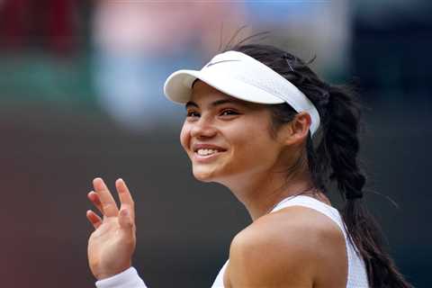 Emma Raducanu’s Wimbledon fairytale continues as she romps into last 16 by crushing Romanian Sorana ..