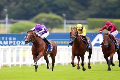 St Mark’s Basilica produces devastating performance to win the Coral-Eclipse for ‘nervous’ Aidan..