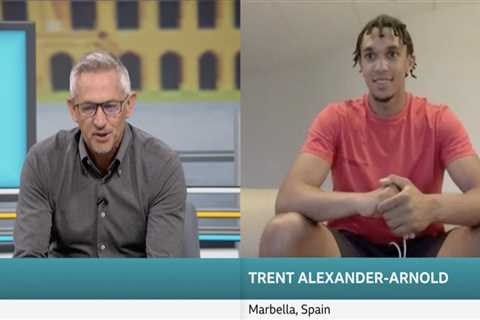 Trent Alexander-Arnold gives positive Liverpool injury update and says he is ‘getting better every..