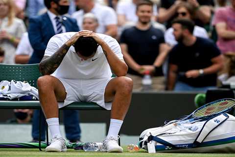 Nick Kyrgios forced to QUIT Wimbledon 2021 after suffering stomach injury as he tells fans ‘it’s..