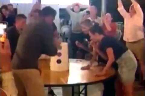 Investigation launched into two jockeys caught racing TOADS in bizarre alleged breach of Covid..