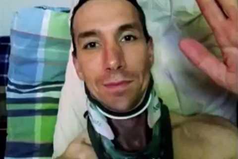 Jockey who thought he’d never ride again after breaking neck in horrific fall records miracle..