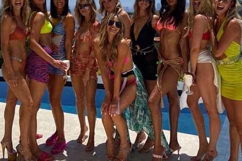 Inside Margot Robbie’s Love Island themed birthday party with A-list mates and bucking bronco