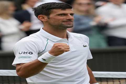 Reigning Wimbledon champ Novak Djokovic too strong for ‘fittest man on tour’ Fucsovics and sails..