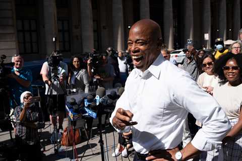 Eric Adams Wins Democratic Primary for New York City Mayor