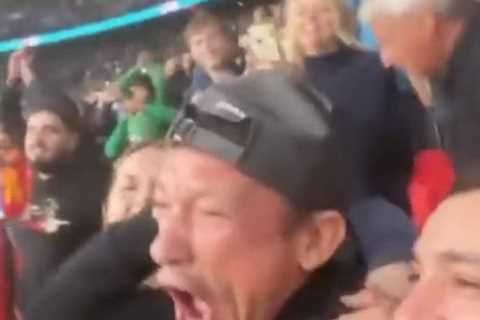 Watch Frankie Dettori go absolutely crazy celebrating Italy beat Spain in Euro 2020 semi-final at..