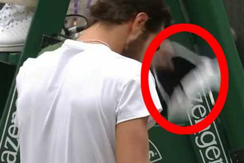 Wimbledon 2021: Karen Khachanov ordered to change cap which has too much black on INSIDE for strict ..