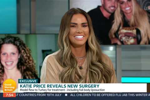 Katie Price says her mum reckons her bum ‘looked like a shelf’ after surgery but insists she’s NOT..