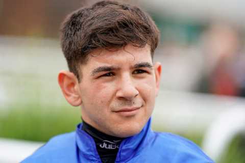 Fed up of making pizzas in Italy, new dad Marco Ghiani earns a crust as the top rising jockey in..