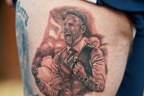 England fan gets Gareth Southgate tattoo to celebrate getting to the Euros final