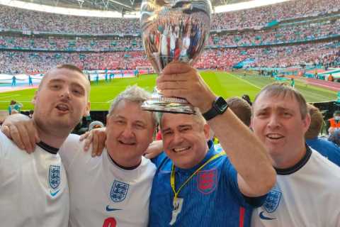 He’s braved piranhas, riots, a sumo wrestler and 369 England games. It’s Brian from Coventry and..