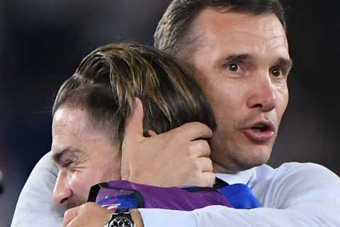Ex-Chelsea ace Shevchenko claims he’s ‘mad’ for Jack Grealish but defends Southgate subbing England ..