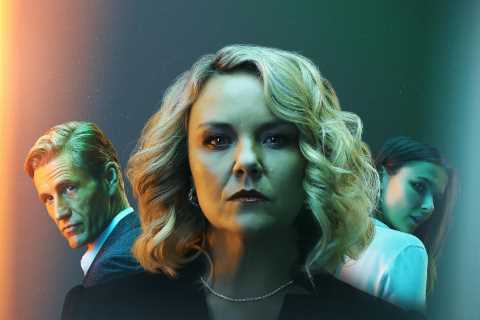 EastEnders’ Charlie Brooks gobsmacked after stumbling across DINOSAUR on set of new drama Lie With..
