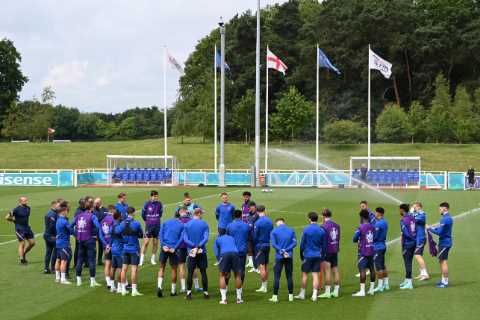 England heroes train for last time ahead of Euro 2020 final with Italy but Phil Foden sits out as..