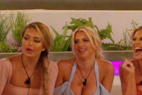 Love Island turns nasty when the ‘claws come out’ as the girls fight over new boy Teddy to avoid..