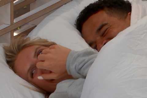 Love Island’s Chloe jumps into bed with Toby – and says she’s ‘never known a boy to get so excited’