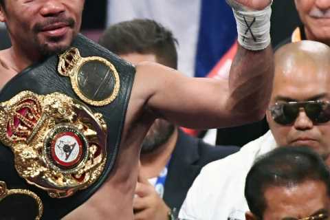 Manny Pacquiao WON’T be reinstated as WBA champion before Errol Spence Jr fight after being..