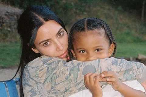 Kim Kardashian cuddles up to son Saint, 5, in sweet photo after shutting down KKW Beauty following..