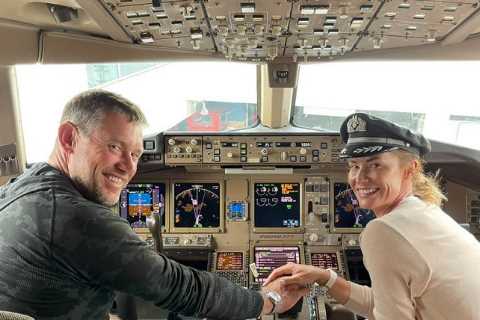 Lee Westwood reveals ‘surreal’ moment he and wife Helen were invited into airplane cockpit as..