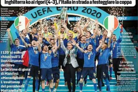 ‘Invincible’ Italy hailed as Europe reacts to Euro 2020 win and England’s penalty shootout..