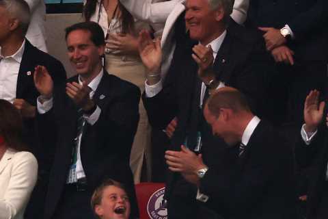 William ‘wanted Prince George to wear an England shirt to the Euro 2020 final – but Kate Middleton..