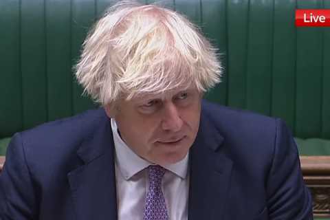 Boris Johnson sees off furious Tory rebellion led by Theresa May over £4bn cuts to foreign aid..