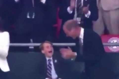 Royals fans obsessed with sweet Prince George moment at Euros as they joke he’s like a ‘35-year-old ..