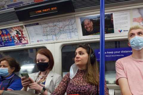 Sadiq Khan orders Londoners to wear masks on tubes, buses and trams after ‘Freedom Day’