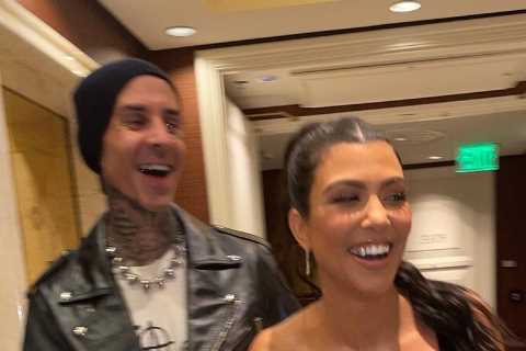 Kourtney Kardashian is ENGAGED to Travis Barker after Las Vegas proposal as couple plan intimate..