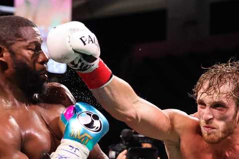 Logan Paul calls for Floyd Mayweather rematch, saying ‘I promise I’ll knock him out’ and ‘this time ..