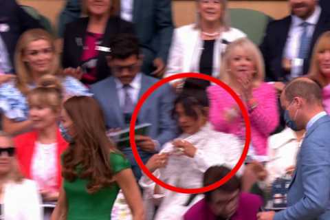 Moment Meghan Markle’s friend Priyanka Chopra ‘ignores’ clapping for Kate &amp; William at..