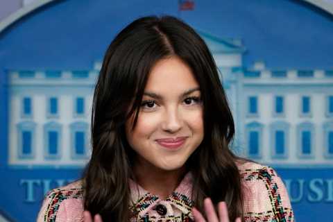 At the White House, Olivia Rodrigo Says Vaccines Are ‘Good 4 U’